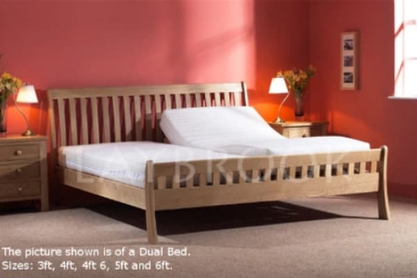 Harlech 4ft 6" Dual Adjustable Bed