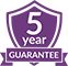 5 Year Guarantee