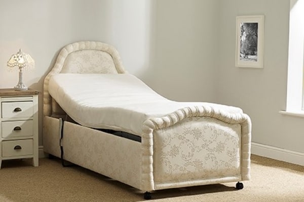 Buckingham single Adjustable Bed with head and footboard