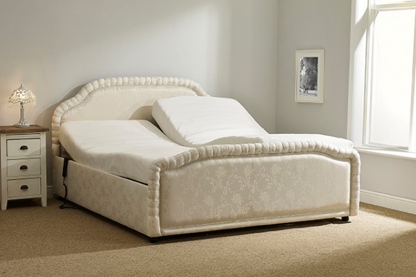 Buckingham dual adjustable bed with head and footboard