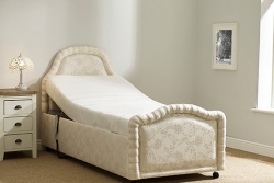 Buckingham single adjustable bed with bedstead