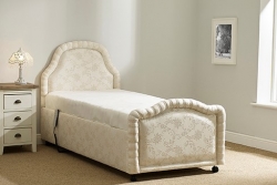 Buckingham single adjustable bed with head and footboard