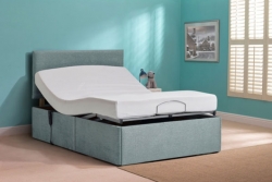 Ottaman adjustable bed electric Raised at foot
