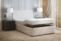 Corfe Double adjustable bed legs up