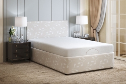 Corfe Double adjustable bed flat