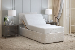 Corfe single adjustable bed back raised