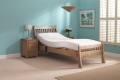 Harlech Single Oak Adjustable Bed