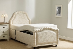 Buckingham single adjustable bed with head and footboard