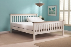 White Huntley Dual Bed