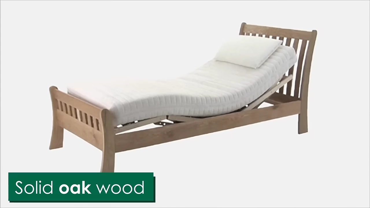 Watch the Harlech Electric Adjustable Bed in Action - YouTube thumbnail