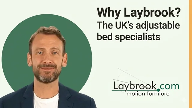 Why Laybrook? The UK's adjustable bed specialists - YouTube thumbnail