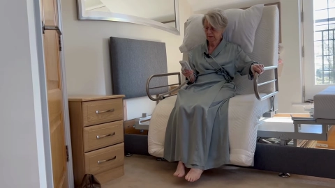 Laybrook Turning Bed – Sarah's Story - YouTube thumbnail